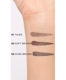 Eveline Cosmetics Micro Precise Brow -kynä 02 Soft Brown