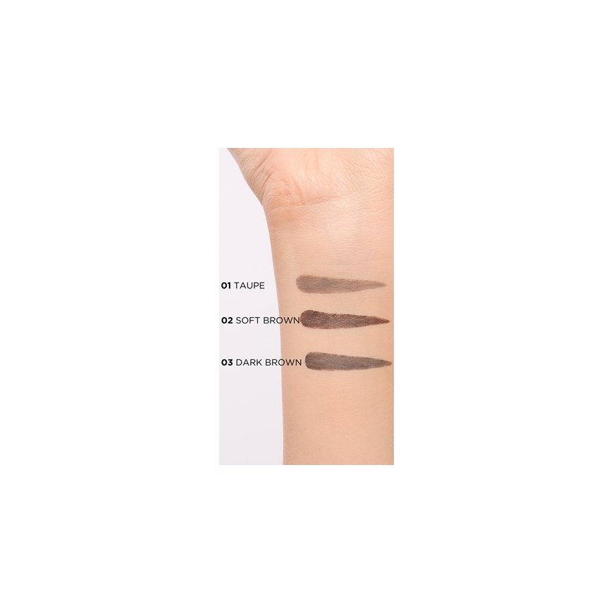 Eveline Cosmetics Micro Precise Brow Pieštukas 02 Švelni Ruda
