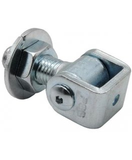 PSG 61.013.01 adjustable hinge - M20 thread (adjustable, galvanized loop)