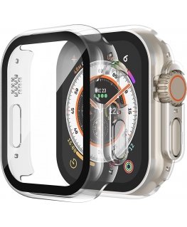 Reach LCD aizsargstikliņš/maiss 360 grādu pārklājs Apple Watch 41mm caurspīdīgs