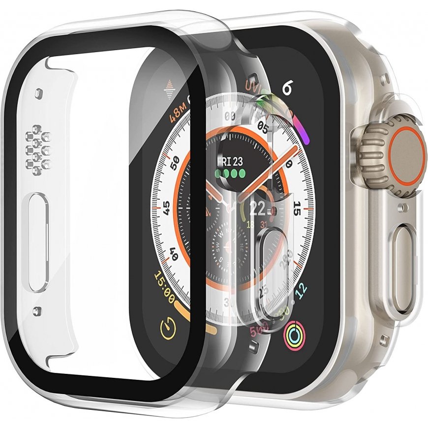 Reach LCD protective glass/case 360 degree cover for Apple Watch 41mm transparent – 2