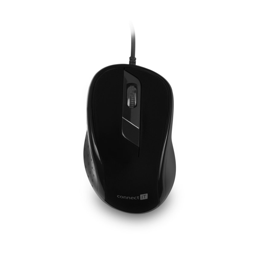 Connect IT CMO-1200-BK mouse Right-hand USB Type-A Optical 1000 DPI – 3