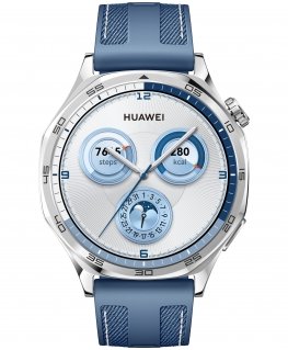 Huawei WATCH GT5 46mm 3,63 cm (1.43") AMOLED Цифровой 466 x 466 пикселей Нержавеющая сталь GPS (спутниковый)