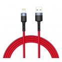 Tellur TLL155354 кабель с разъемами Lightning 1,2 m Красный