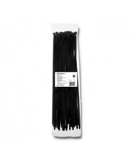 Qoltec 52222 cable tie Ladder cable tie Nylon Black 50 pc(s)