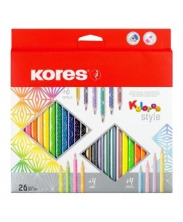 Kores Kolores Style Multicolour 26 pc(s)