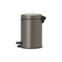 Brabantia 113246 roska-astia 3 L Pyöreä Platina Brabantia 113246 roska-astia 3 L Pyöreä Platina