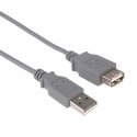 PremiumCord KUPAA5 USB-kaapeli USB 2.0 5 m USB A Harmaa PremiumCord KUPAA5 USB-kaapeli USB 2.0 5 m USB A Harmaa