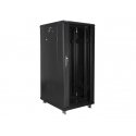 Lanberg FF01-6827-12B püstik 27U Eraldiseisev serverikapp Must