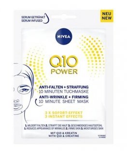 NIVEA Q10 Power 10 Minute Face Sheet Mask 1 pc