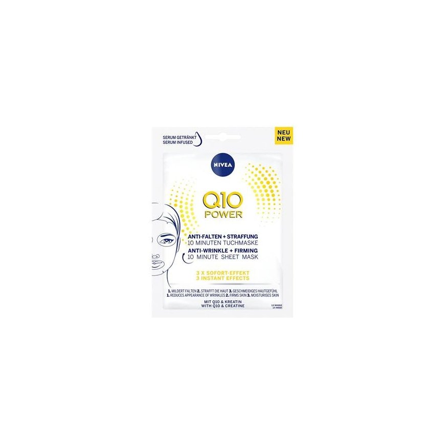 NIVEA Q10 Power Liftinga maska Sievietes