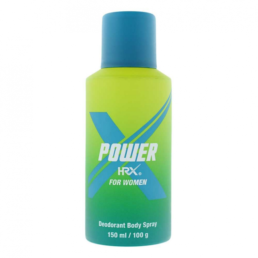 Hrx, Power, Deodorant Spray, For Women, 150 ml