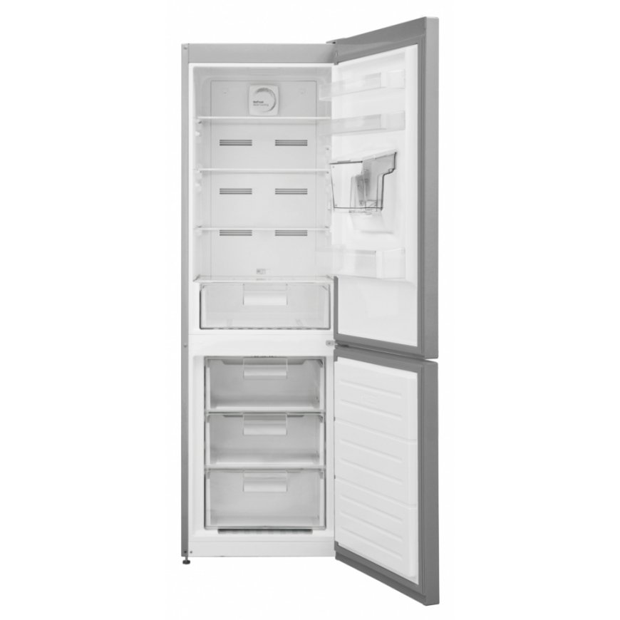 Heinner HCNF-V291SWDE++ fridge-freezer Freestanding 294 L Silver – 2