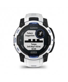 Garmin Instinct 2,29 cm (0.9") MIP 45 mm Digitāls 176 x 176 pikseļi Skārienjūtīgais ekrāns Melns, Balts GPS