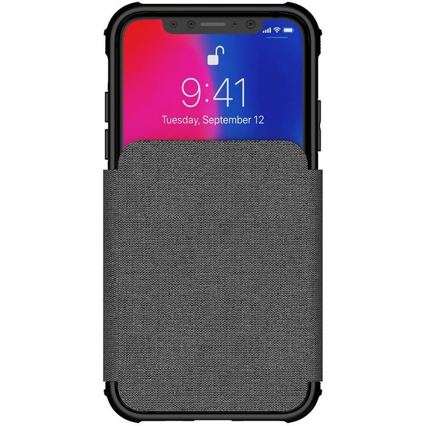 Ghostek Exec 3 mobile phone case 14.7 cm (5.8") Wallet case Grey – 3