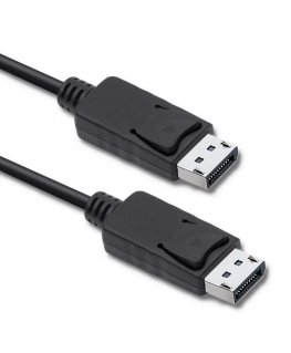 Qoltec 50371 DisplayPort кабель 1 m Черный