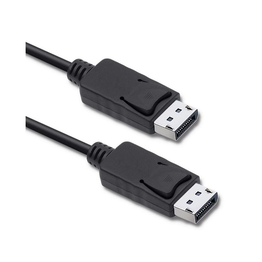 Qoltec 50371 DisplayPort cable 1 m Black