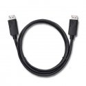 Qoltec 50371 DisplayPort kabelis 1 m Melns