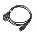 Lanberg CA-C13C-11CC-0018-BK кабель питания Черный 1,8 m Разъем C13 CEE7/7