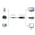 Gembird A-mDPM-DPF4K-01 0,15 m Mini DisplayPort DisplayPort Melns Gembird A-mDPM-DPF4K-01 0,15 m Mini DisplayPort DisplayPort Melns