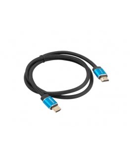 Lanberg CA-HDMI-P20CU-0010-BK HDMI cable 1 m HDMI Type A (Standard) Black, Blue