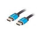 Lanberg CA-HDMI-P20CU-0010-BK HDMI кабель 1 m HDMI Тип A (Стандарт) Черный, Синий Lanberg CA-HDMI-P20CU-0010-BK HDMI кабель 1 m HDMI Тип A (Стандарт) Черный, Синий