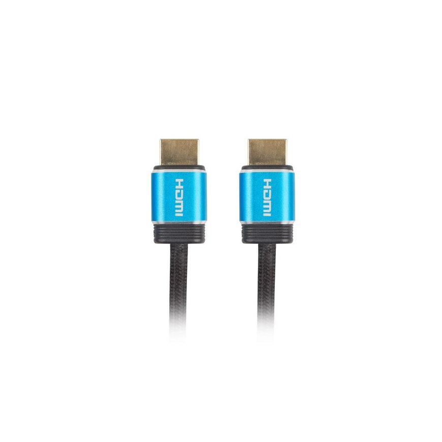 Lanberg CA-HDMI-P20CU-0010-BK HDMI cable 1 m HDMI Type A (Standard) Black, Blue – 3
