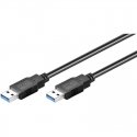 Goobay 96117 USB-kaapeli USB 3.2 Gen 1 (3.1 Gen 1) 5 m USB A musta Goobay 96117 USB-kaapeli USB 3.2 Gen 1 (3.1 Gen 1) 5 m USB A musta