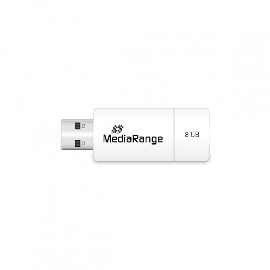 MediaRange MR971 USB atmintukas 8 GB USB A tipo 2.0 Mėlyna, Balta – 4