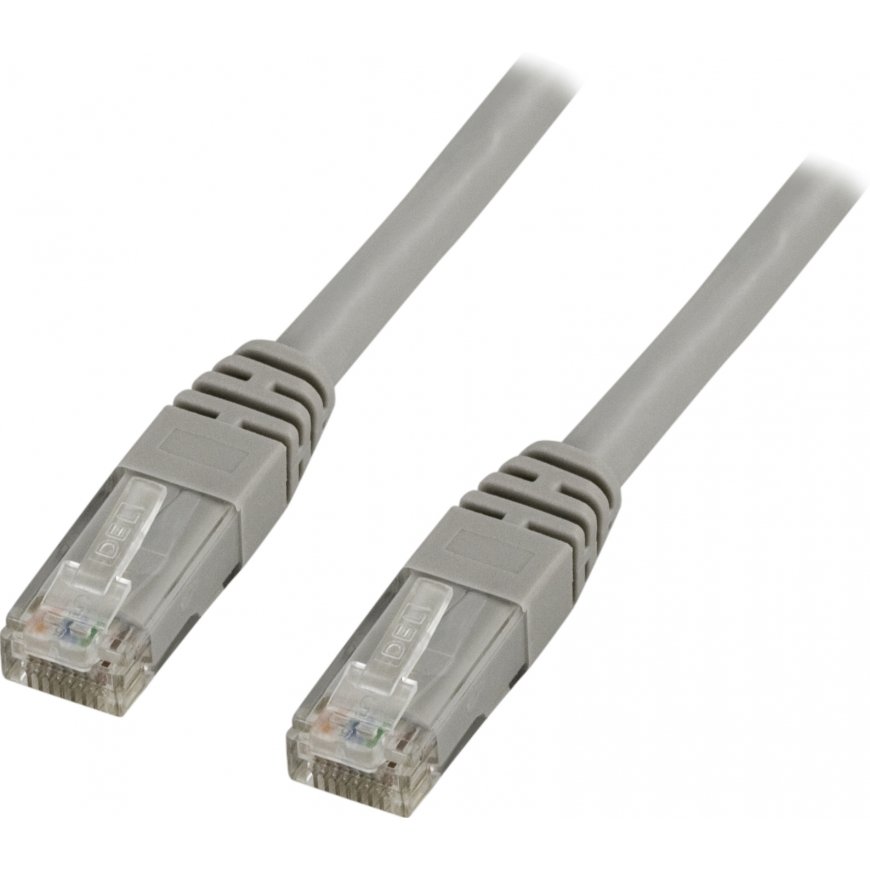 Deltaco TP-67 сетевой кабель Серый 7 m Cat6