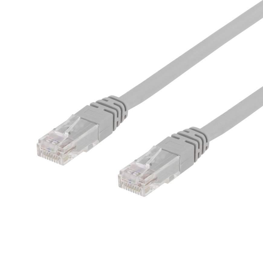 Deltaco TP-67 tīkla kabelis Pelēks 7 m Cat6 – 2