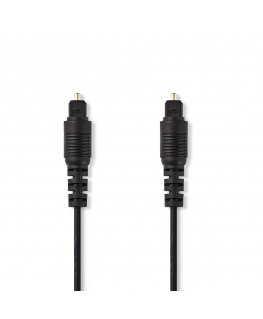 Nedis CAGP25000BK20 audiokaabel 2 m Toslink Must