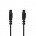 Nedis CAGP25000BK20 audio kabelis 2 m Toslink Melns