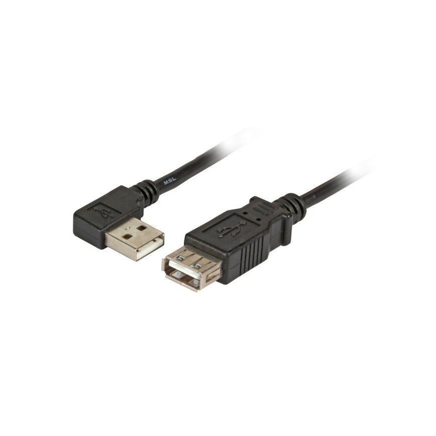 EFB Elektronik K5246SW.1 USB кабель USB 2.0 1 m USB A Черный