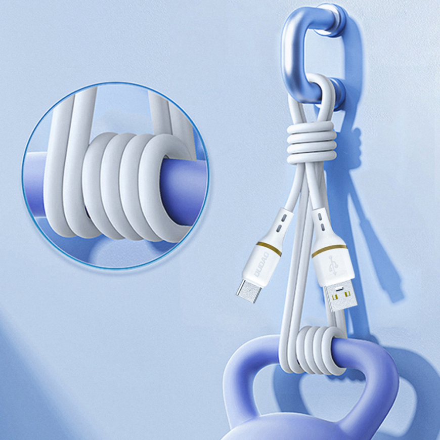 Dudao L25L USB-A - Lightning Cable 1m 30W with Soft Silicone Bra – 3