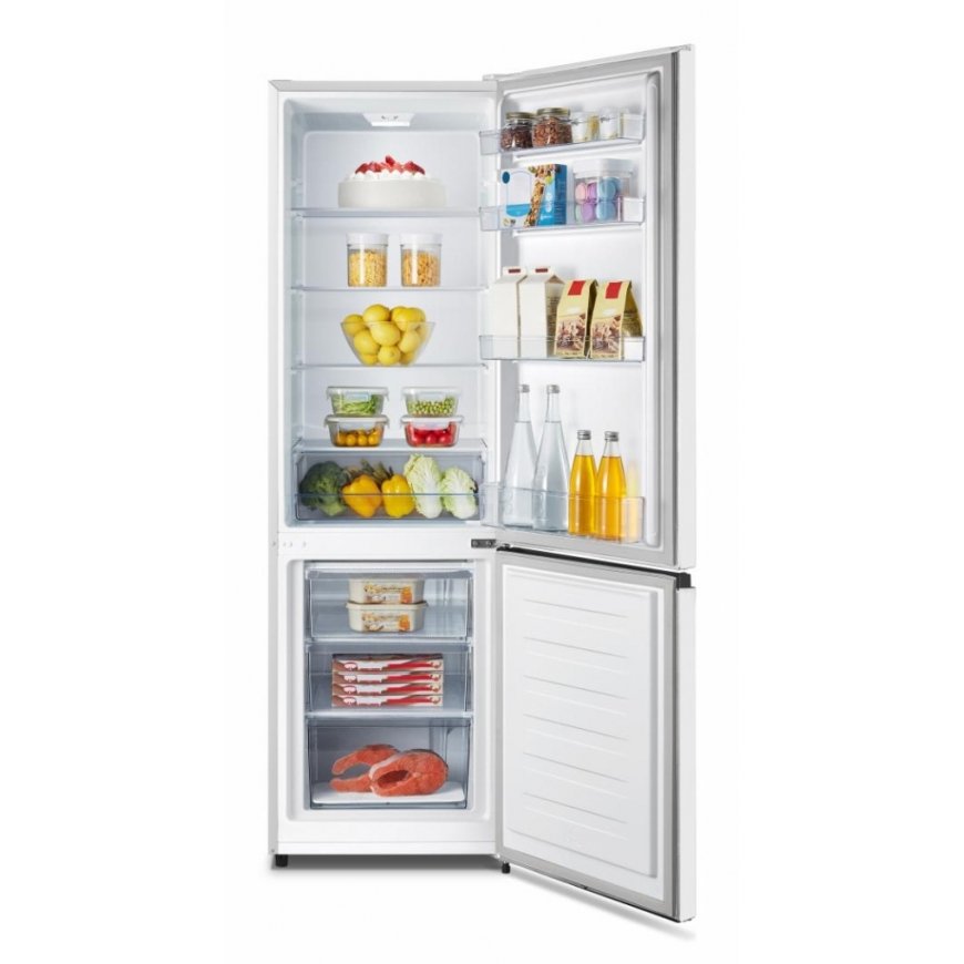 Heinner HC-HS269E++ combi-fridge Freestanding 269 L Silver – 2