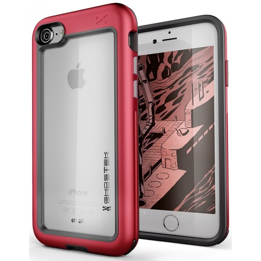 Ghostek Atomic Slim mobiliojo telefono dėklas 11,9 cm (4.7") Raudona