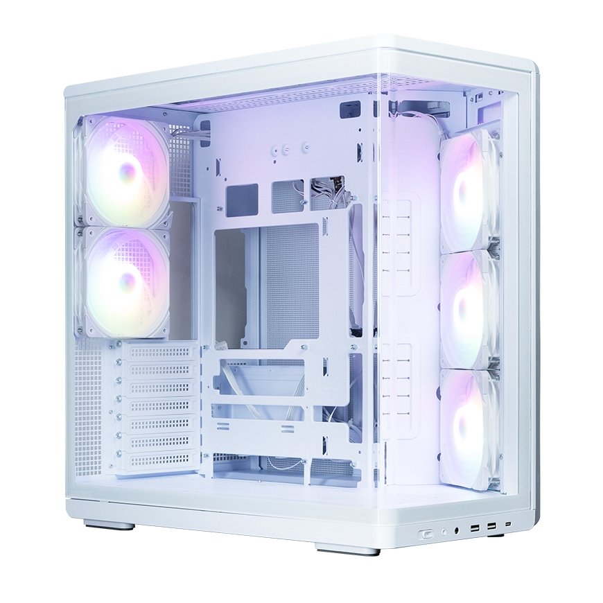 Zalman P60 WHITE computer case Midi Tower