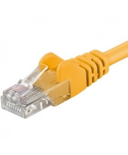 PremiumCord SP6UTP030Y сетевой кабель Желтый 3 m Cat6 U/UTP (UTP)