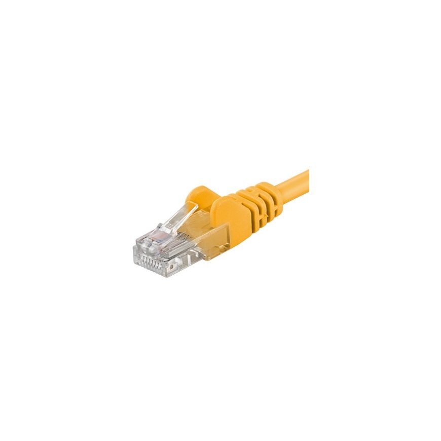 PremiumCord SP6UTP030Y networking cable Yellow 3 m Cat6 U/UTP (UTP)