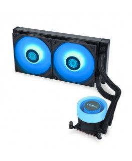 Lian Li GA II LITE Procesorius Aušinimo skysčiu rinkinys 12 cm Juoda