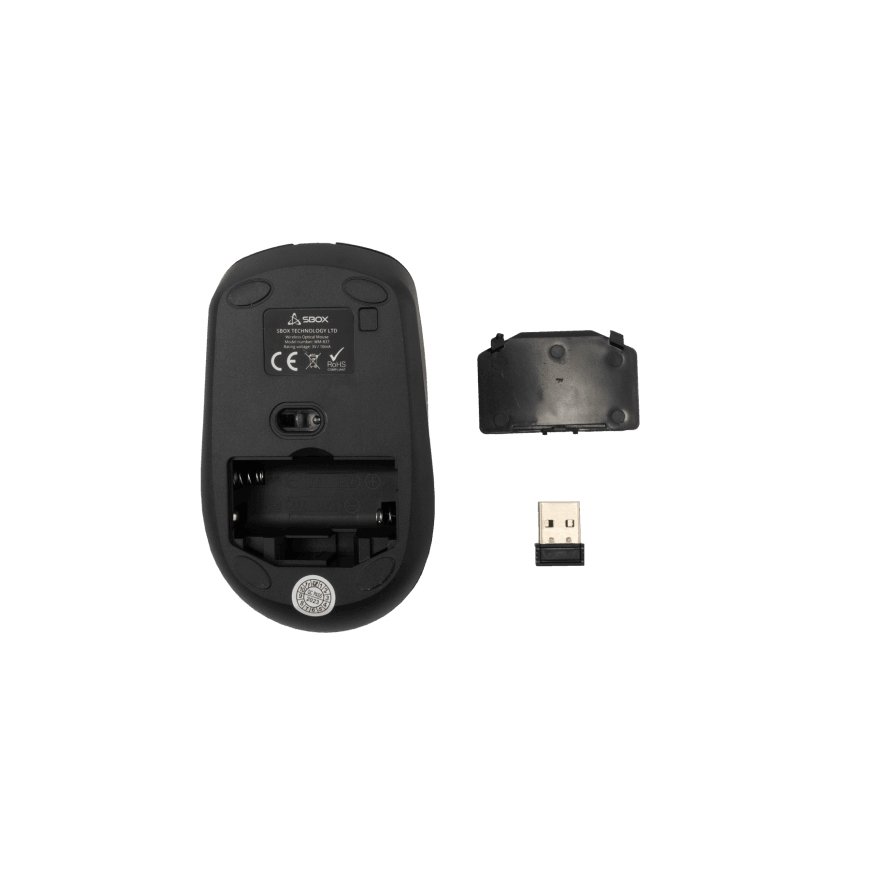 SBOX WM-837B hiir Universaalne USB tüüp A Optiline 1600 DPI – 5