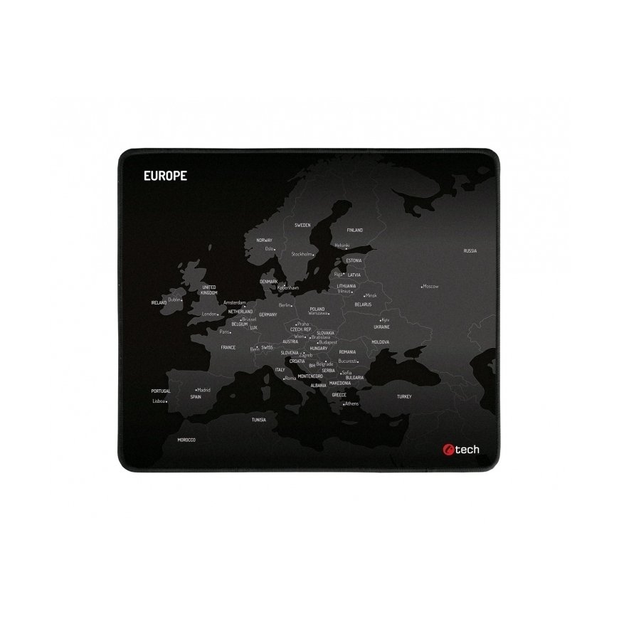C-TECH MP-01E pelės kilimėlis Juoda – 2