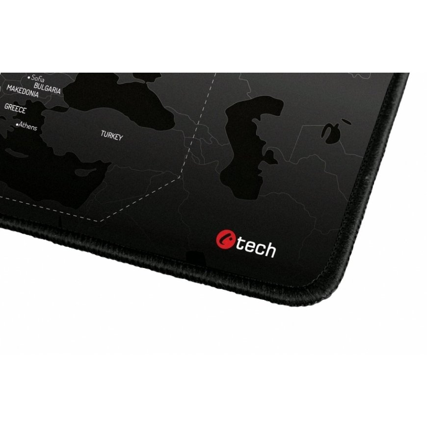 C-TECH MP-01E pelės kilimėlis Juoda – 3