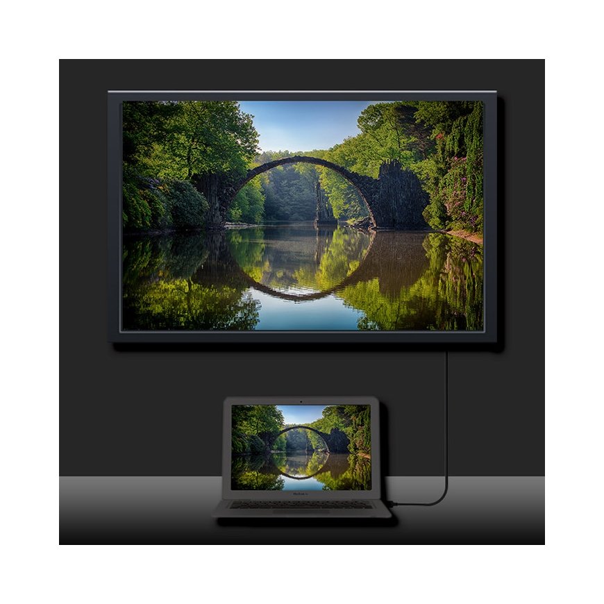 Qoltec 50373 DisplayPort-kaapeli 2 m musta – 5