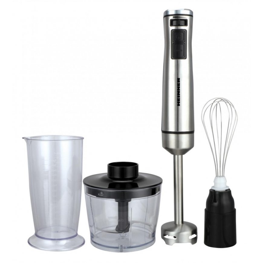 Heinner HHB-DC1000SSBK kannmikser 1 l Saumikser 1000 W Roostevaba teras – 3