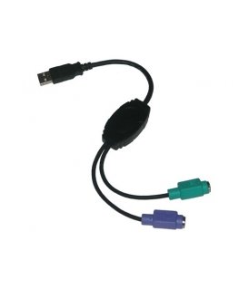 i-tec USBPS2K гендерный адаптер USB PS/2 Черный
