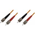 Deltaco FB-33 InfiniBand ja kiudoptilised kaablid 3 m 2x ST Oranž Deltaco FB-33 InfiniBand ja kiudoptilised kaablid 3 m 2x ST Oranž