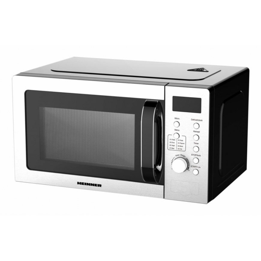 Heinner HMW-D2060SS microwave Stainless steel Solo microwave Countertop 20 L 700 W