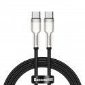 Baseus CATJK-C01 matkapuhelimen kaapeli musta 1 m USB C Baseus CATJK-C01 matkapuhelimen kaapeli musta 1 m USB C